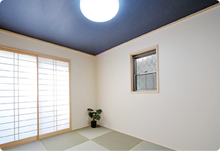 壁紙染色イメージ